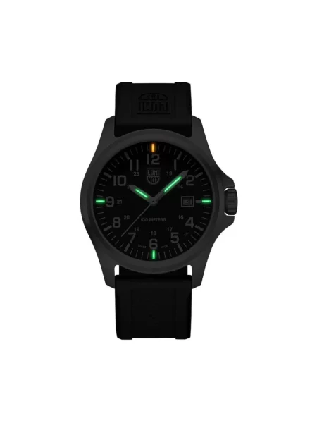 Lniany zegarek Luminox szary