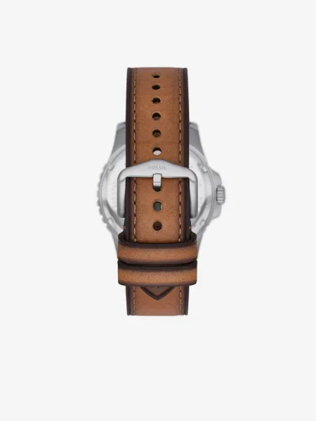 Fossil ceas barbati argintiu albastru