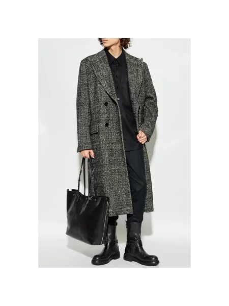 Spodnie Dolce And Gabbana wełniane czarne