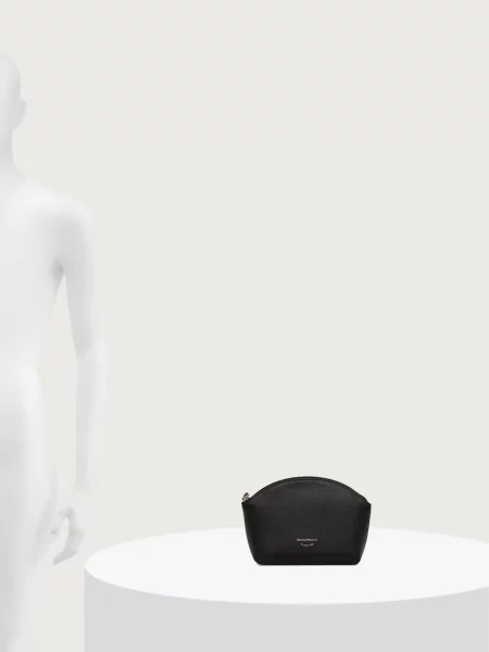 Кожаная косметичка Emporio Armani