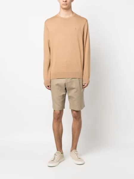 Kašmírový svetr Polo Ralph Lauren s výšivkou bílý