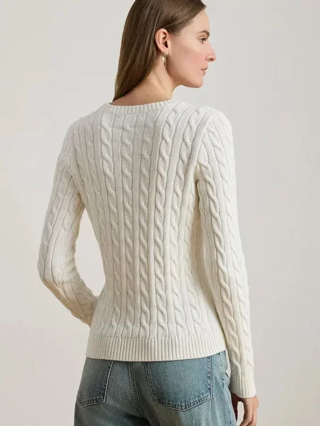 Светр Lauren Ralph Lauren білий