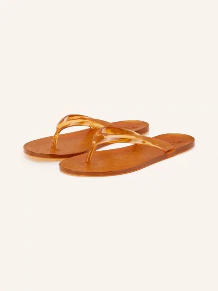 Ancient Greek Sandals Klapki Jelly braun