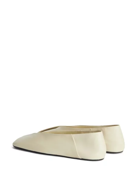 Iš natūralios odos balerinos Jil Sander