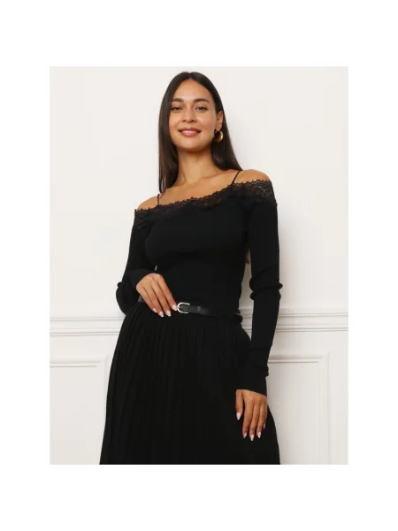 Top La Modeuse crna