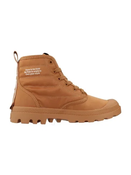 Pantofi Palladium cu șireturi alb