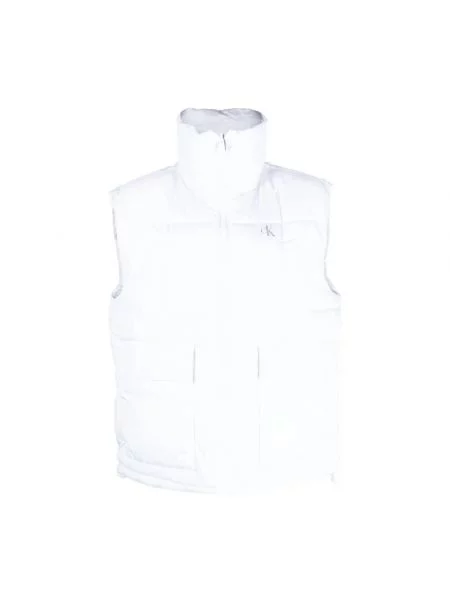 Kamizelka jeansowa Calvin Klein Jeans biała