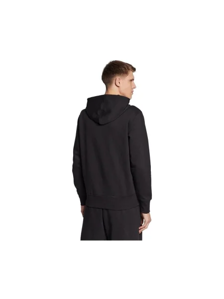 Mikina s kapucňou Calvin Klein Jeans s kapucňou čierna