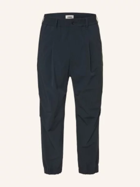 Drykorn Spodnie Lirog Relaxed Fit schwarz granatowe