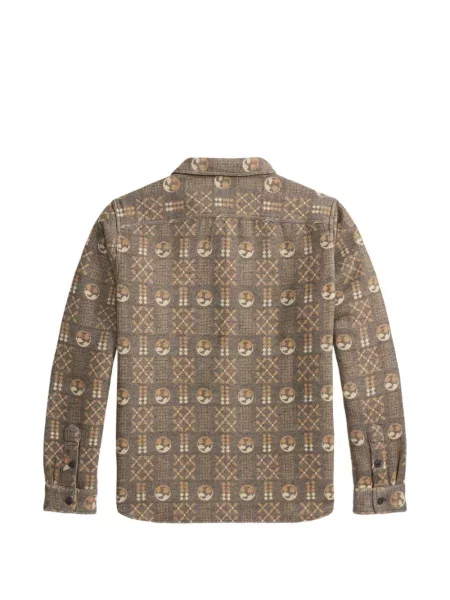 Lung cămașă Ralph Lauren Rrl gri