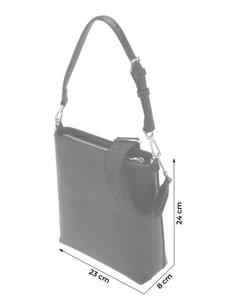 Pisemska torbica Calvin Klein črna