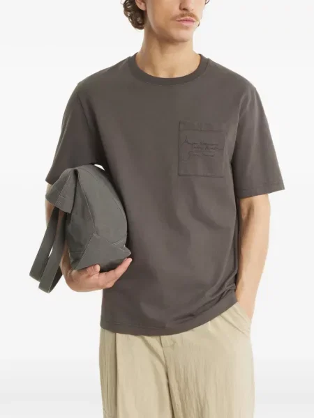 Tricou Maison Kitsune gri