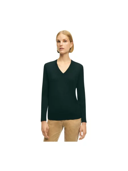 Sweter Brooks Brothers wełniany czarny