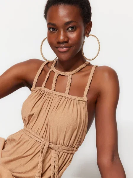 Rochie Trendyol maro