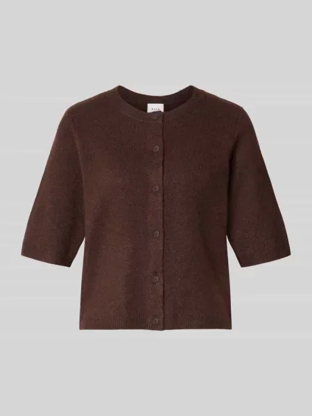 Kardigan w dzianinowej optyce krój regular fit model Iga' Vila