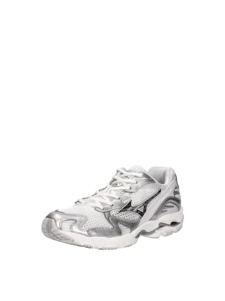 Sneakersy Mizuno zamszowe białe