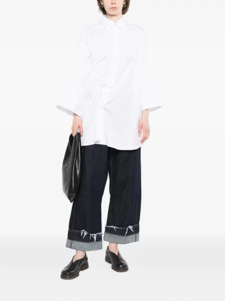 Cămașă Marina Yee drapată alb
