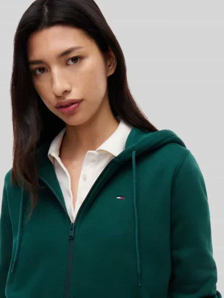 Bluza rozpinana o kroju regular fit z mieszanki bawełny Tommy Jeans