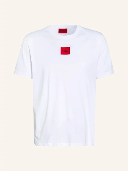 Hugo T-Shirt weiss biała