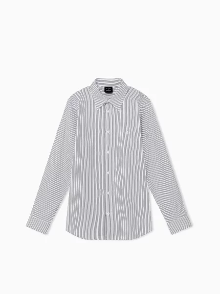 Сорочка класична Armani Exchange блакитний