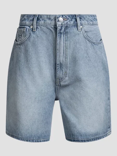 Джинсові шорти Hugo блакитні