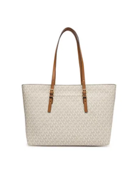 MICHAEL Michael Kors Shopper torba tamno / prljavo bijela bež