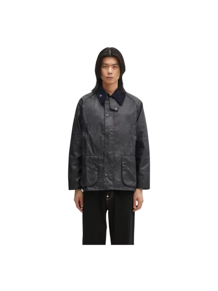 Barbour Kurtka Polowa Bedale Wax blau czarna