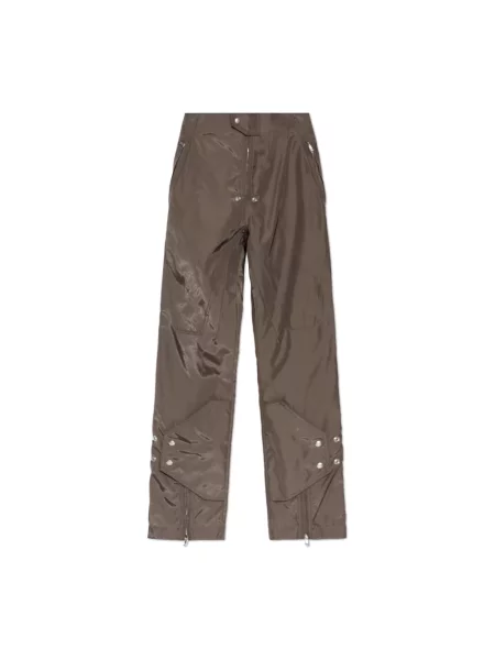 Spodnie Rick Owens brązowe