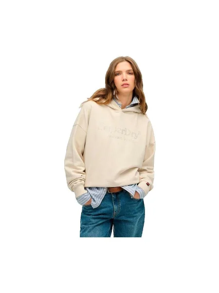 Mikina Superdry béžová