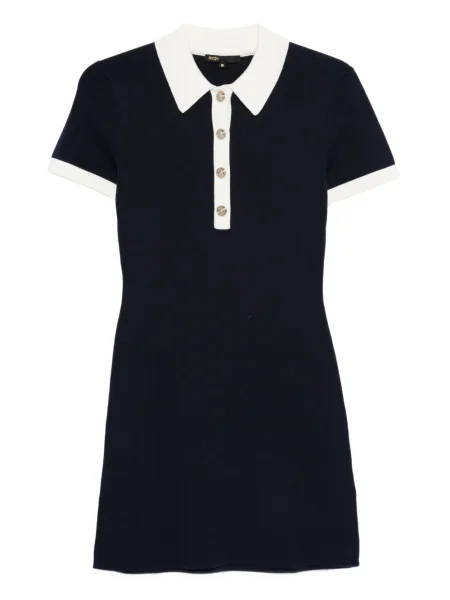 Rochie Maje tricotate de costum albastru