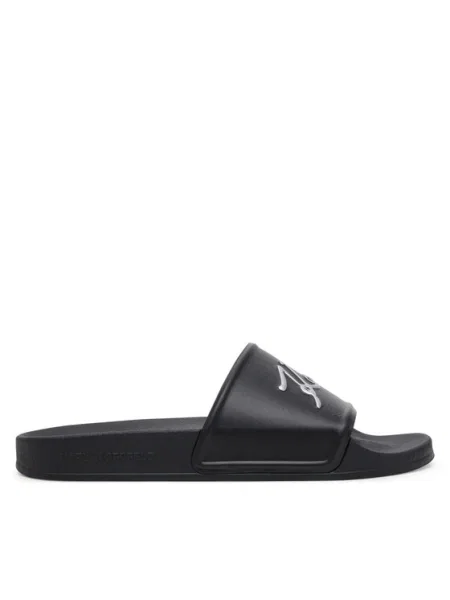 KARL LAGERFELD Papucs Kondo fekete