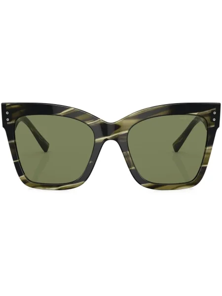 Ochelari de soare Giorgio Armani cu imagine verde