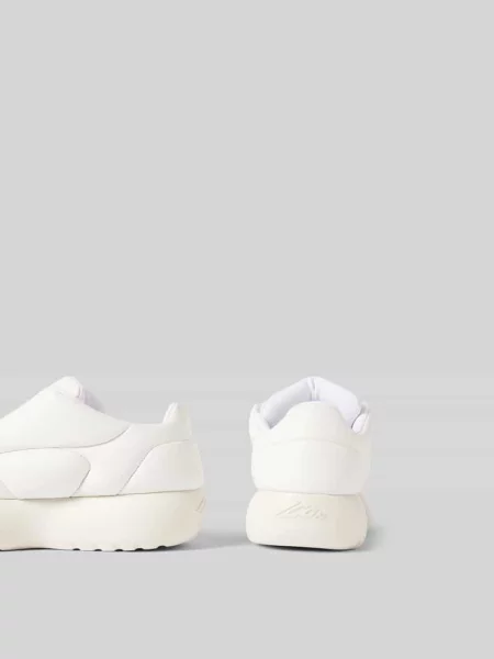 Sneakersy z ażurowym wzorem Dsquared2 białe