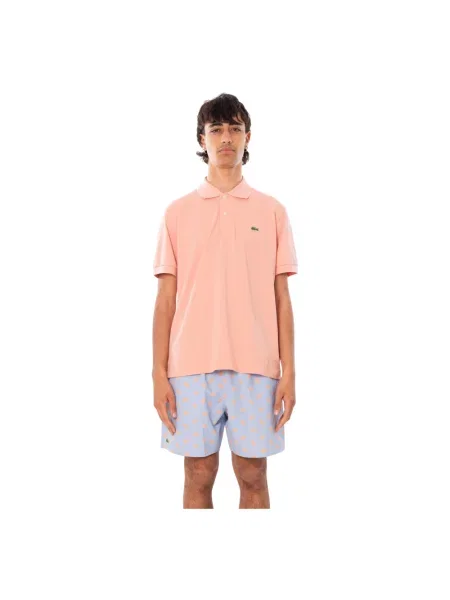 Koszulka polo Lacoste pomarańczowa