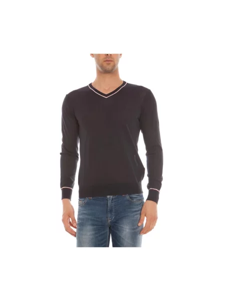 Sweter Armani Jeans niebieski