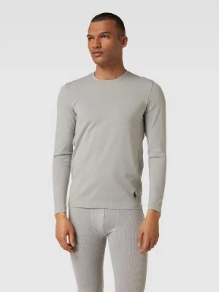 Koszulka Polo Ralph Lauren Underwear z długim rękawem szara