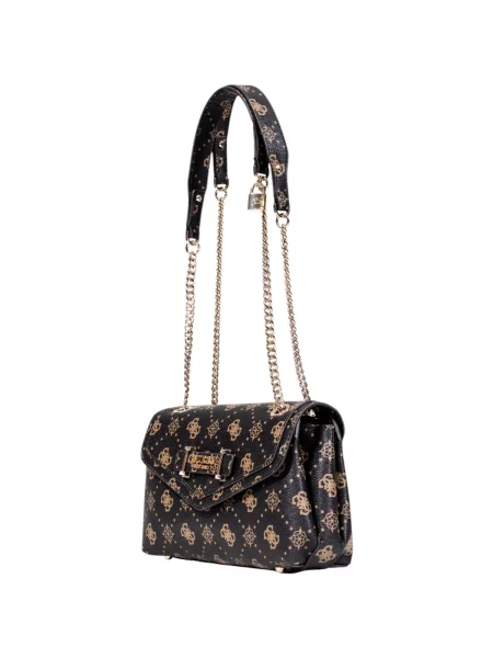 Kabelka GUESS Silia Convertible Crossbody Flap Esl Universal hnědá