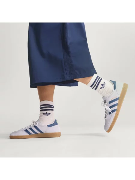 Sneakersy Adidas Originals zamszowe niebieskie