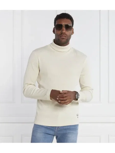 Pulover Boss Orange portocaliu