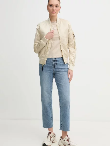 Calvin Klein Jeans kratka majica bež