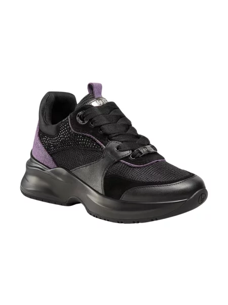 Sneakersy Liu Jo skórzane czarne