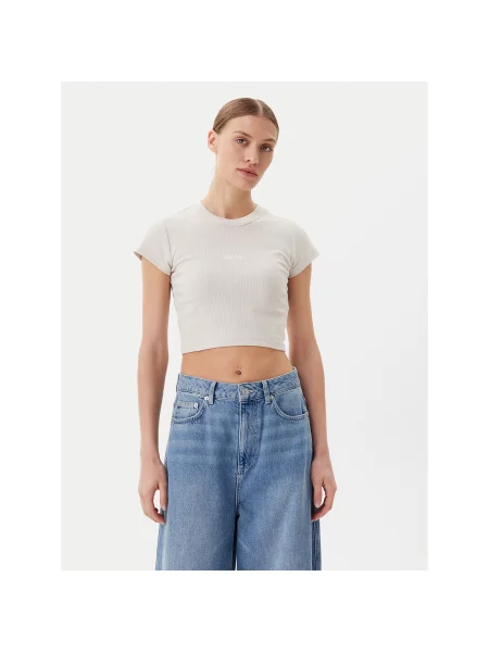 Element Marškinėliai Slim Fit smėlio