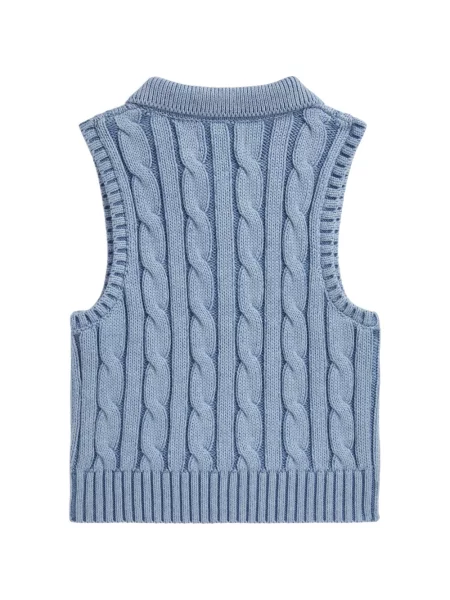 Koszulka polo dziecięca Polo Ralph Lauren niebieska