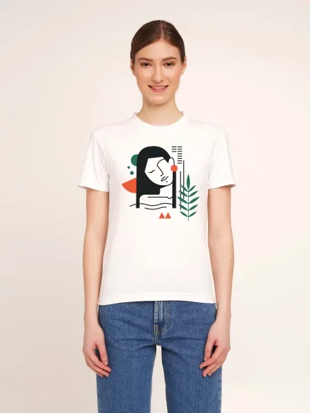 Футболка Lawa белая