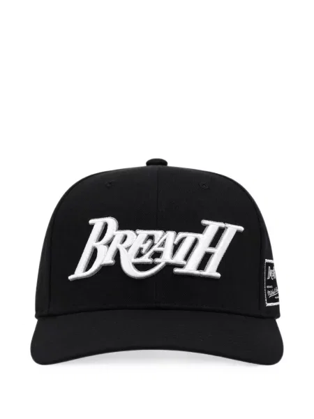 Șapcă Breath cu broderie negru