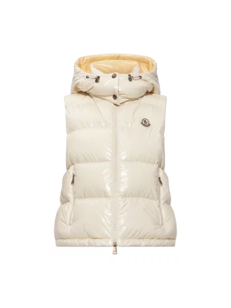Kamizelka puchowa Moncler żółta