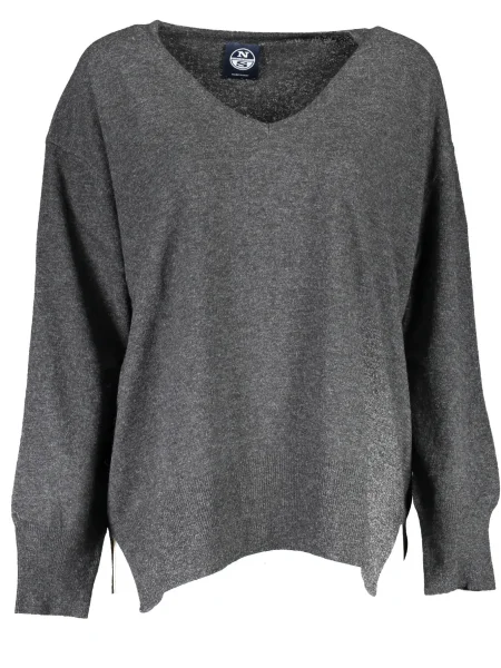 Top North Sails din jerseu negru