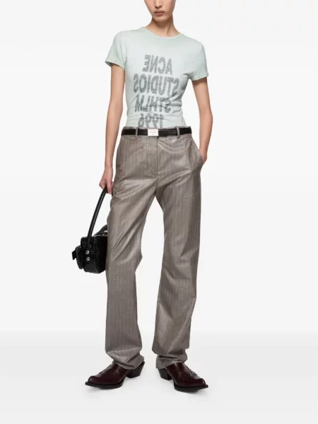 Tricou Acne Studios verde