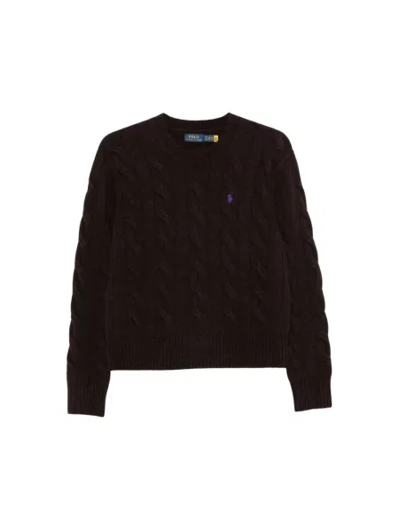 Sweter Ralph Lauren brązowy