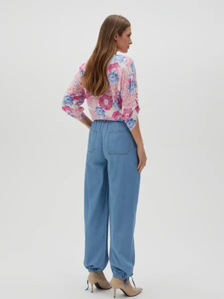 Pantaloni Marisse alb